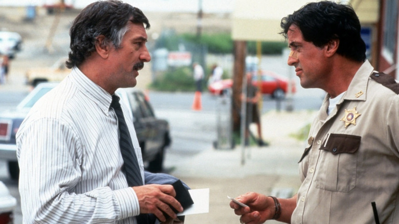Robert De Niro and Sylvester Stallone in Cop Land