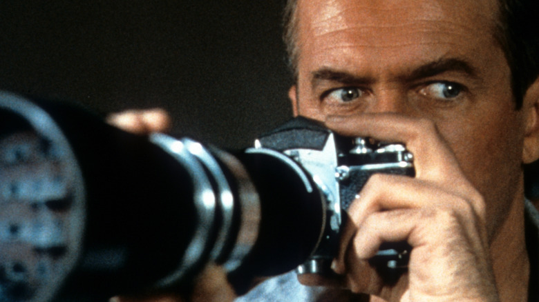 Jimmy Stewart in Rear Window