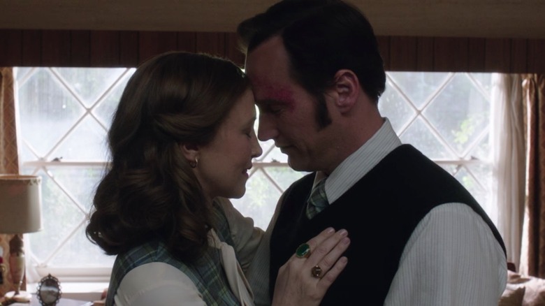 Vera Farmiga and Ed Lorraine as Lorraine Warren and Patrick Wilson