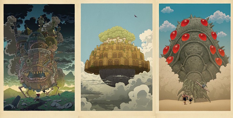 hayao miyazaki prints