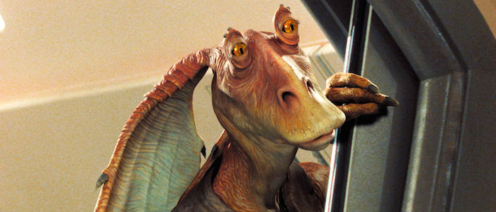 jar jar binks asks Ron Howard