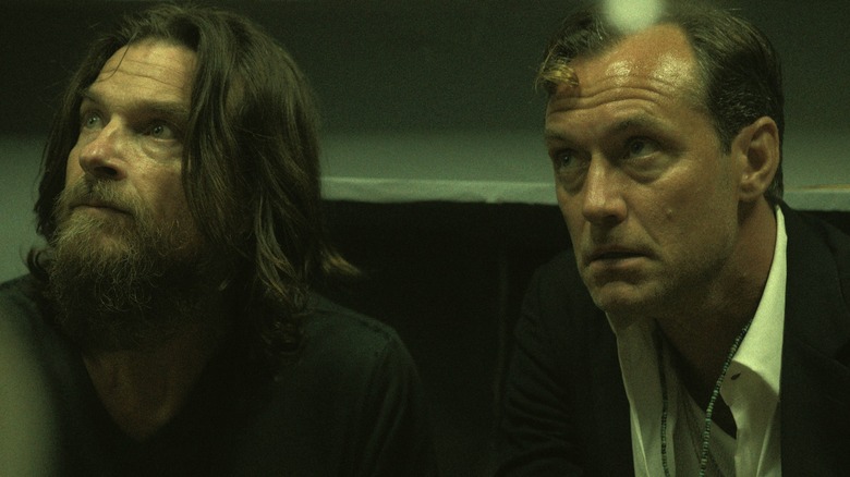 Jake and Vince are subjected to an interrogation in an episode of Black Rabbit