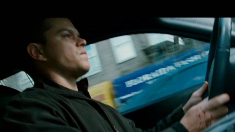 Jason Bourne driving
