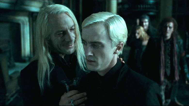 Lucius and Draco Malfoy