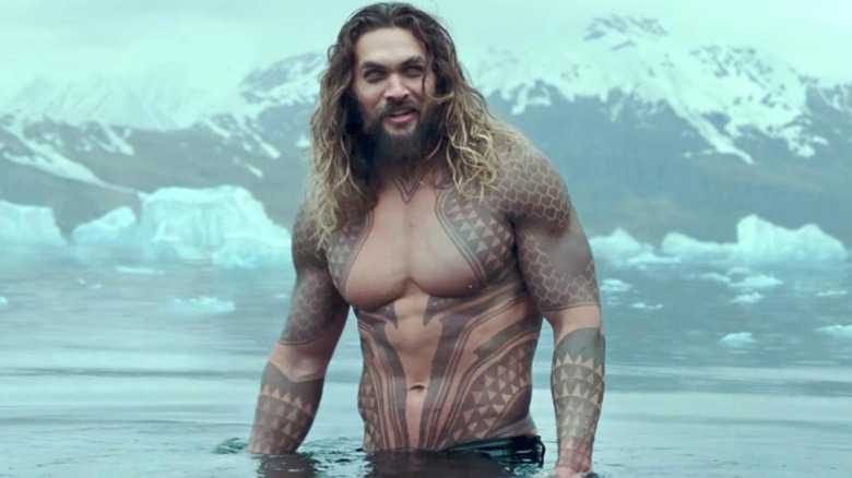 Jason Momoa in Aquaman 