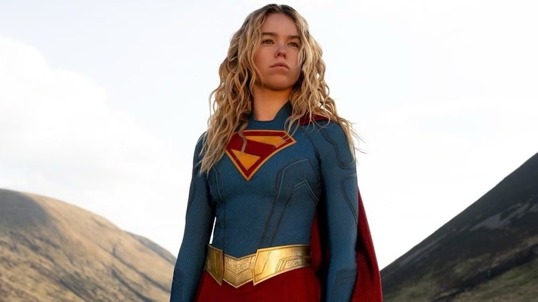 Kara Zor-El standing in her Supergirl super-suit in Supergirl (2026)