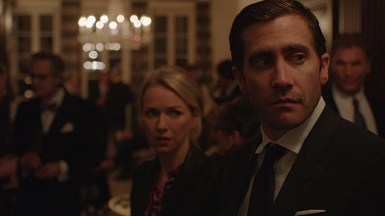 Jake Gyllenhaal and Noami Watts at a black-tie event