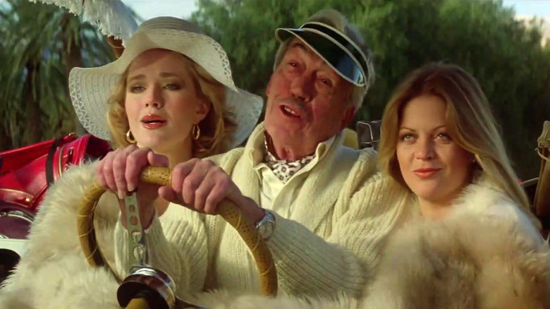 Pa Kegan goes out for a drive with his swanky pals in Winter Kills