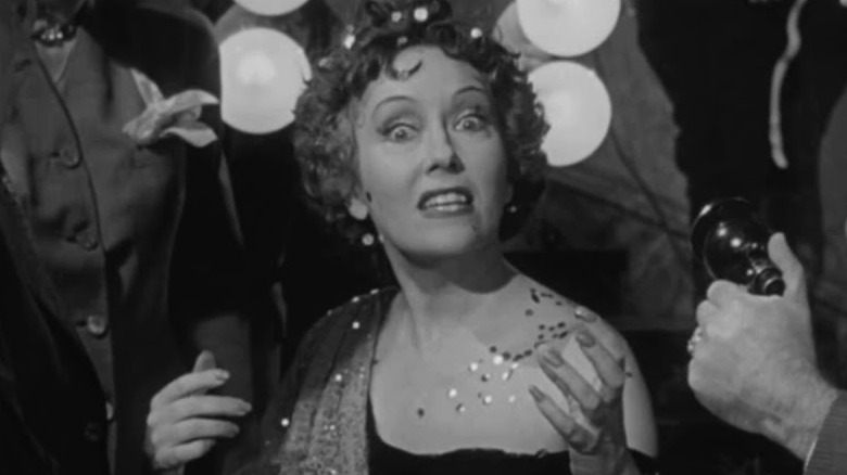 Norma Desmond is ready for her closeup