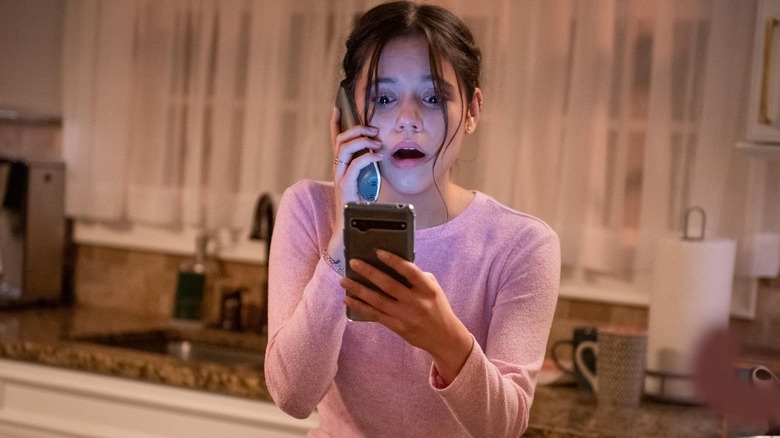 Jenna Ortega as Tara in Scream 5