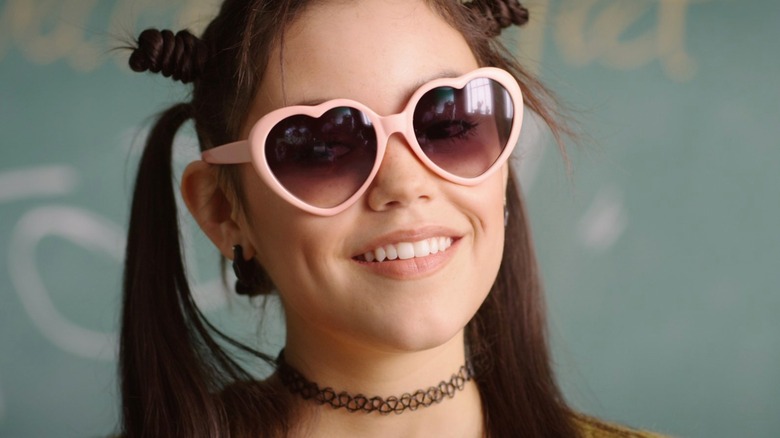 Jenna Ortega's Phoebe makes quite a classroom entrance in The Babysitter: Killer Queen