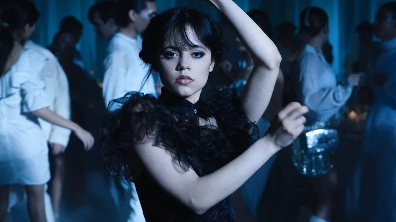 Wednesday Addams dancing