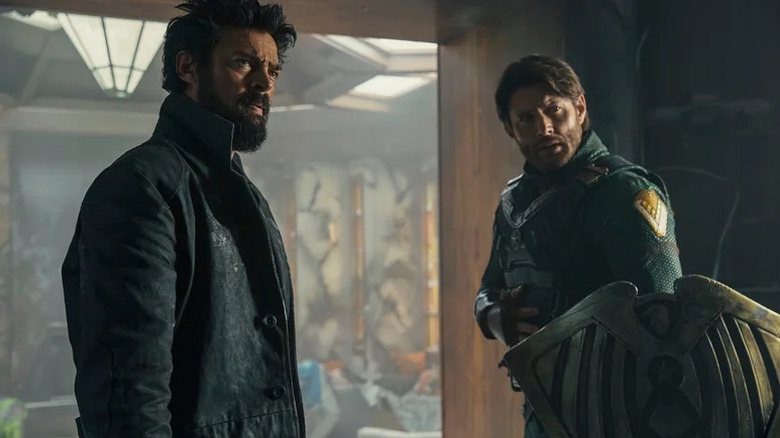 Karl Urban as Billy Butcher Jensen Ackles as Soldier Boy The Boys