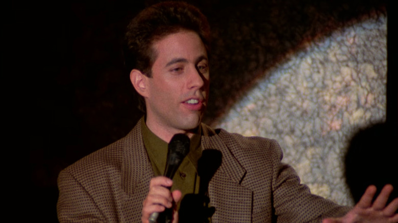 Jerry Seinfeld performed at stand-up in Seinfeld