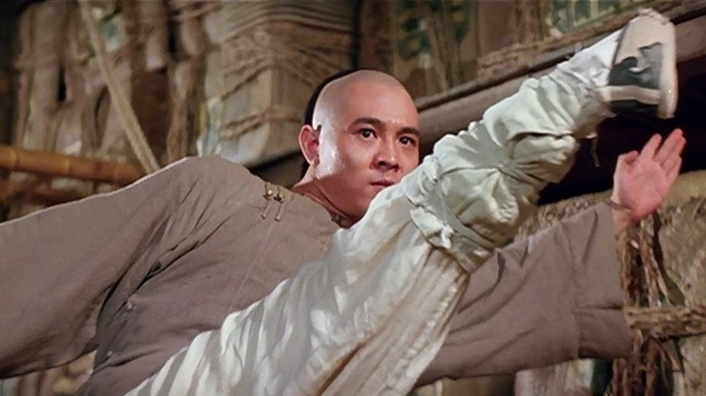 Jet Li as Wong Fei-hung in Once Upon a Time in China