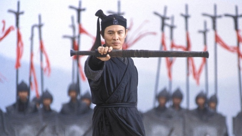 Jet Li as Nameless in Hero