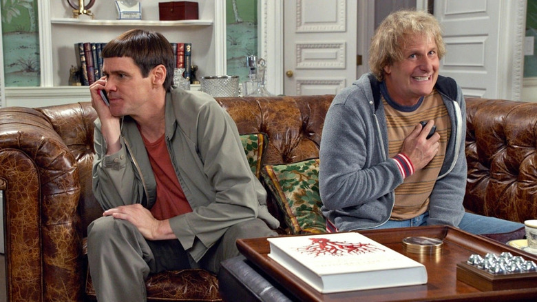 Jim Carrey and Jeff Daniels in Dumb and Dumber To