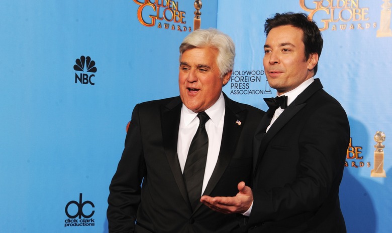 Jay Leno and Jimmy Fallon