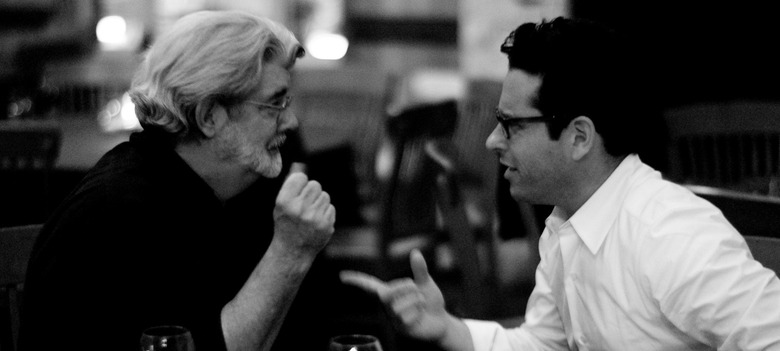J.J. Abrams Reacts to George Lucas Criticism