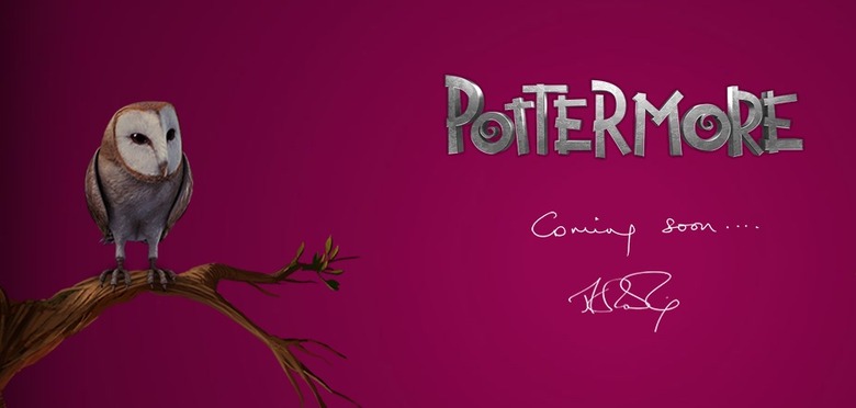 J.K. Rowling previews mysterious 'Pottermore' site