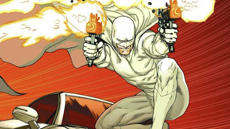 A comic panel from Mark Millar's Nemesis