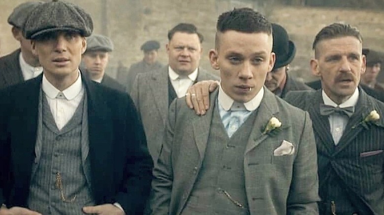 The Shelby brothers in Peaky Blinders