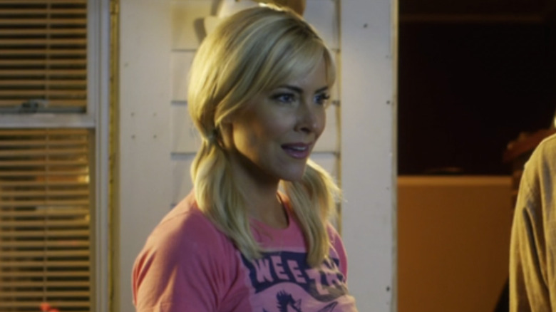 Brittany Daniel as Brandy recreating a scene from the first Joe Dirt in Joe Dirt 2: Beautiful Loser