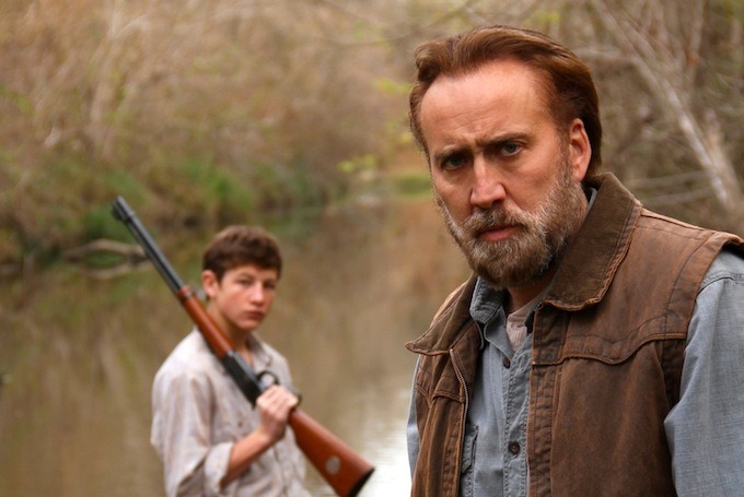 Tye Sheridan and Nicolas Cage in David Gordon Green's Joe