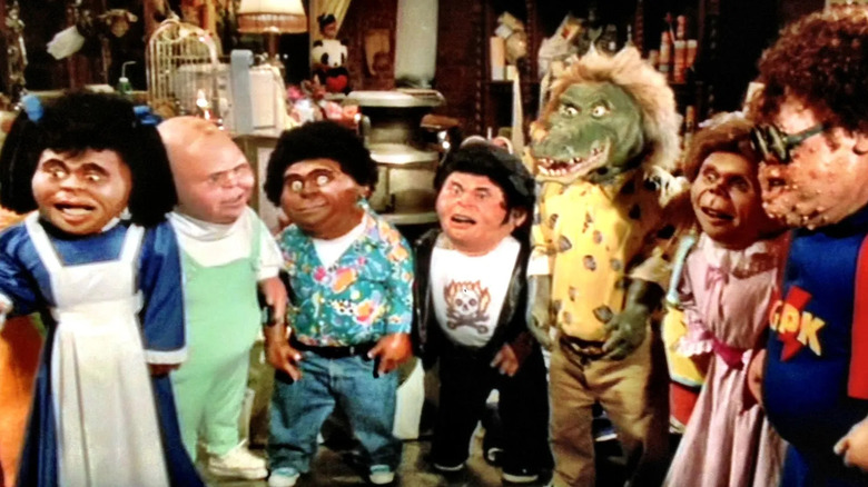 The full line-up of Garbage Pail Kids in The Garbage Pail Kids Movie