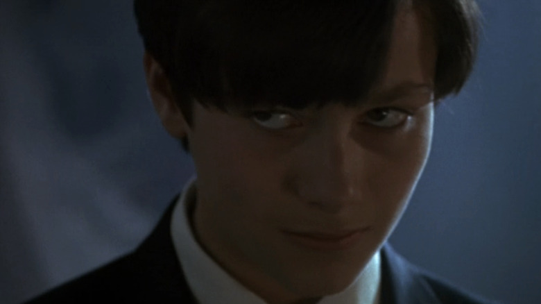 Edward Furlong's Jeff Matthews looks sinister in closeup in Pet Sematary 2