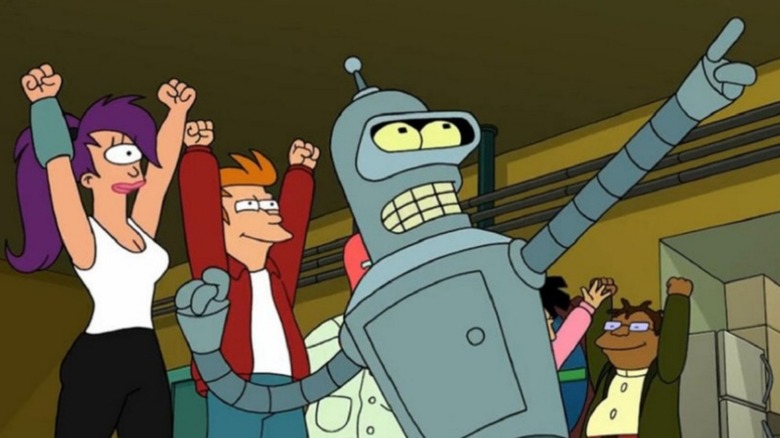 Bender on Futurama