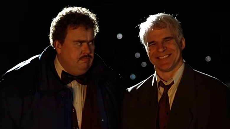 John Candy and Steve Martin in PLANES TRAINS AND AUTOMOBILES