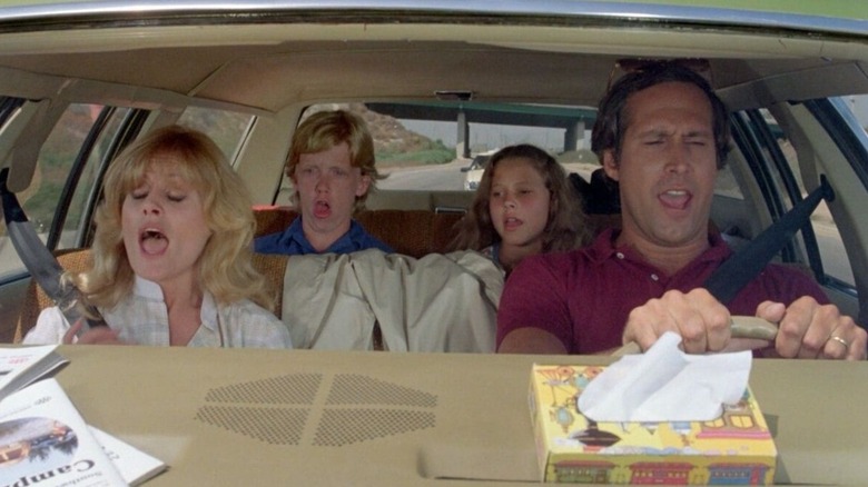 a happy family in VACATION