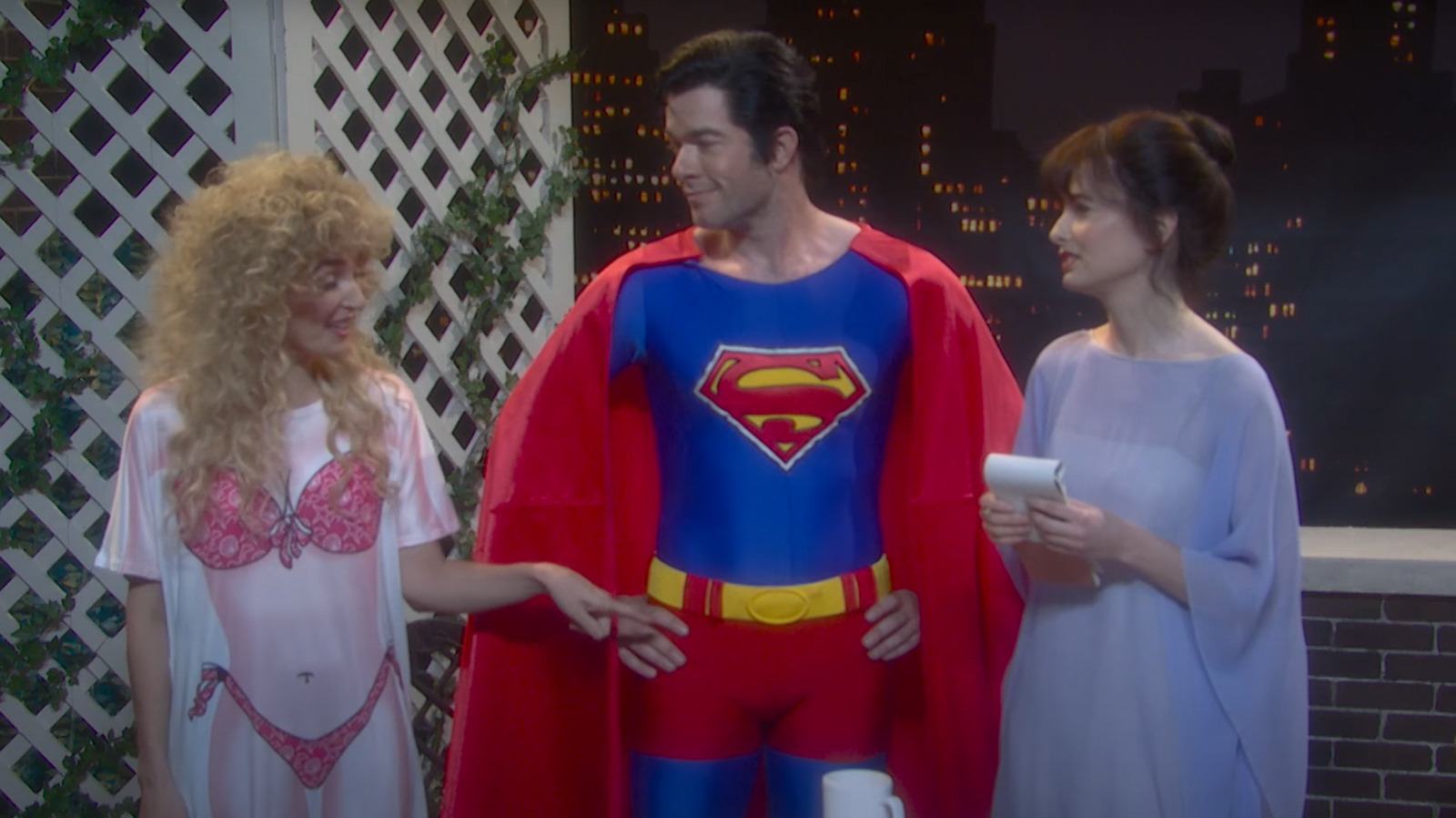 Spider-Verse Star John Mulaney Transforms Into Superman In A Cut SNL Sketch