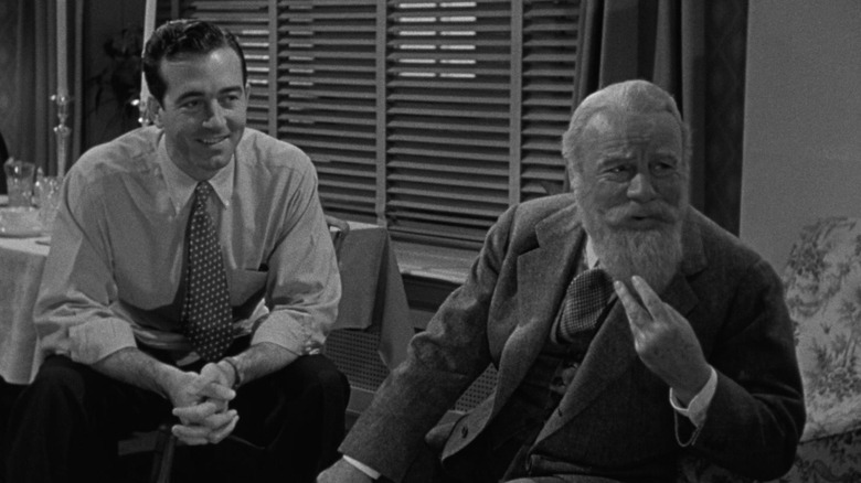 John Payne and Edmund Gwenn in Miracle on 34th Street