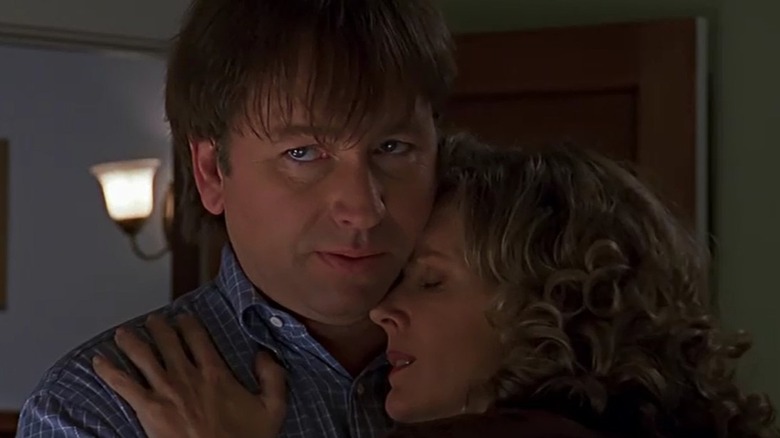 Kristine Sutherland and John Ritter in Buffy the Vampire Slayer