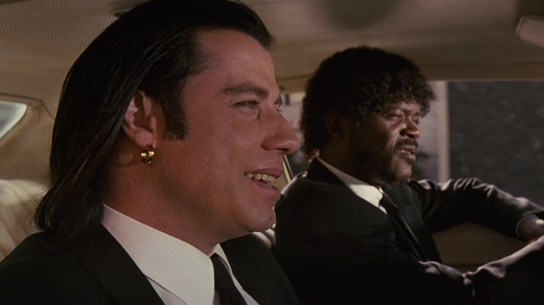 John Travolta and Samuel Jackson in Pulp Fiction