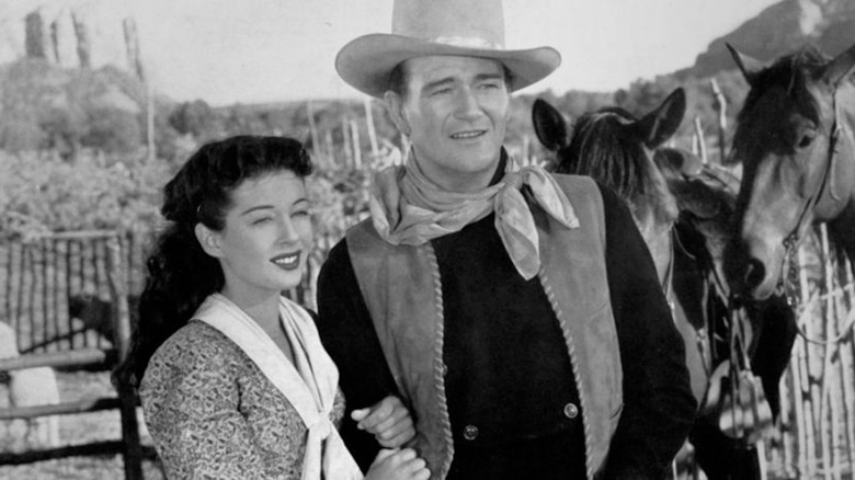 John Wayne Gail Russell Angel and the Badman