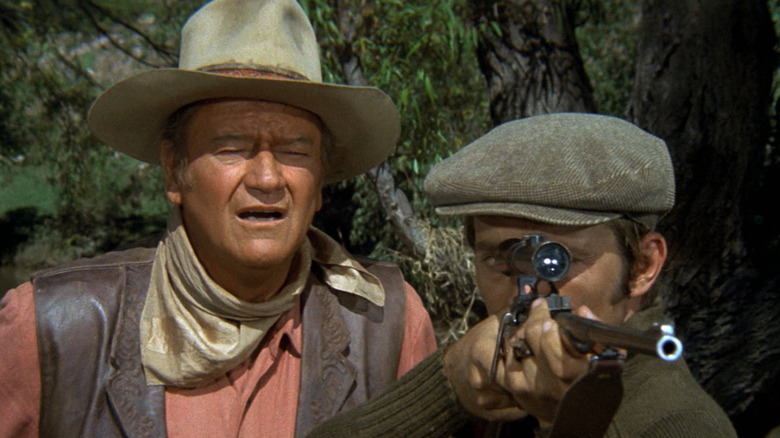 John Wayne squinting Big Jake