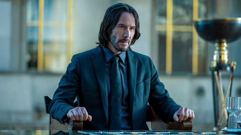 John Wick 4 table scene 