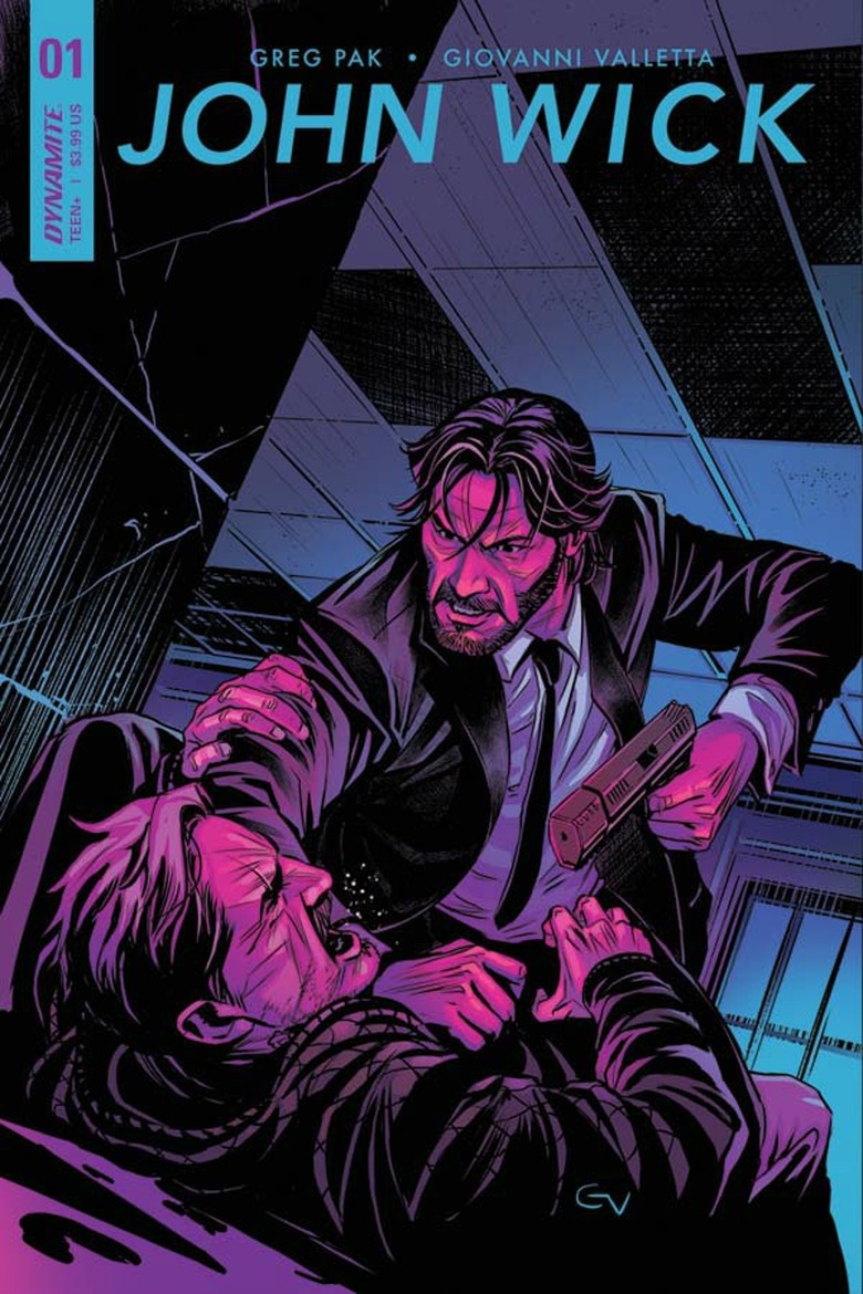 John Wick Comic Book Cover Banner