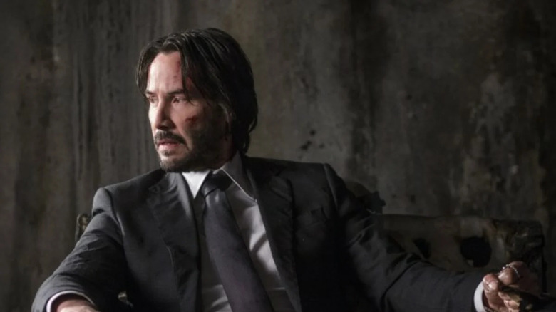 Keanu Reeves suit and tie