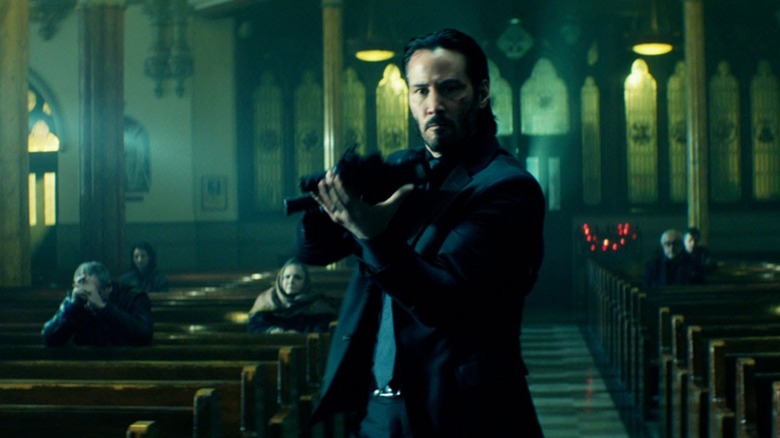 Keno Reeves in the role of John Wake in John Wake