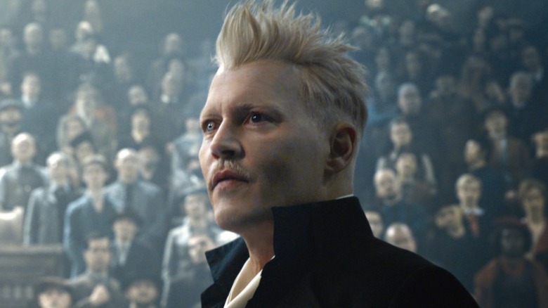 Johnny Depp in Fantastic Beast: The Crimes of Grindelwald