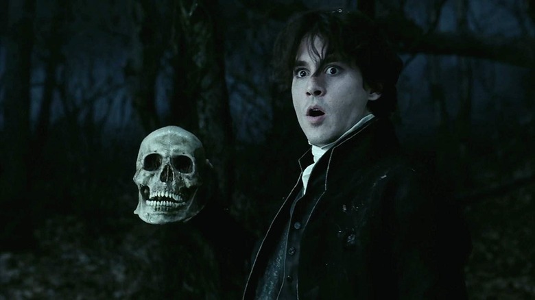 Johnny Depp starred as Ichabod Crane in Tim Burton's "Sleepy Hollow" just a year before "American Psycho"