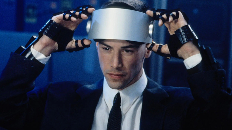 Keanu Reeves in Johnny Mnemonic