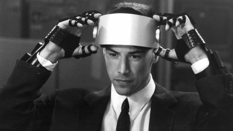 Keanu Reeves in Johnny Mnemonic