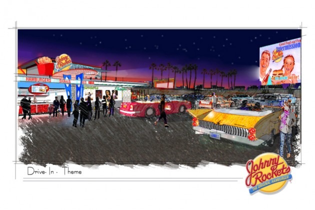 Johnny Rockets Drive-in