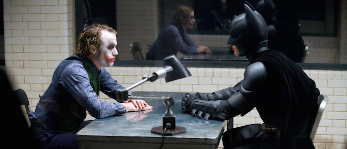 Joker and Batman in The Dark Knight