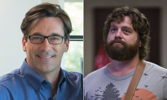 Jon Hamm Zach Galifianakis